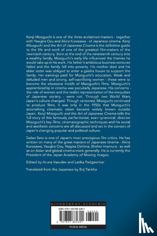 Sato, Tadao - Kenji Mizoguchi and the Art of Japanese Cinema