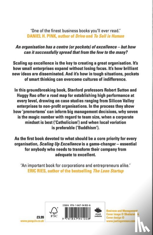 Rao, Hayagreeva, Sutton, Robert I. - Scaling up Excellence