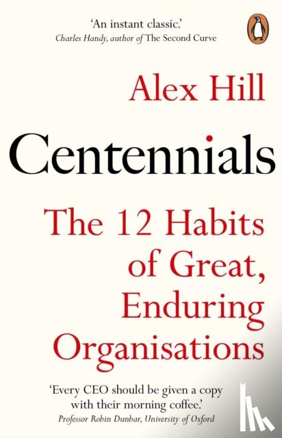 Hill, Professor Professor Alex - Centennials
