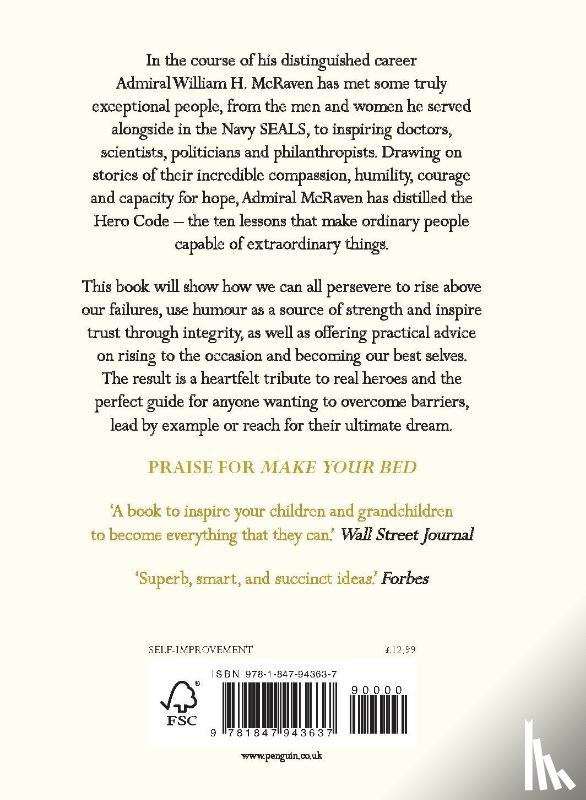 McRaven, Admiral William H. - The Hero Code