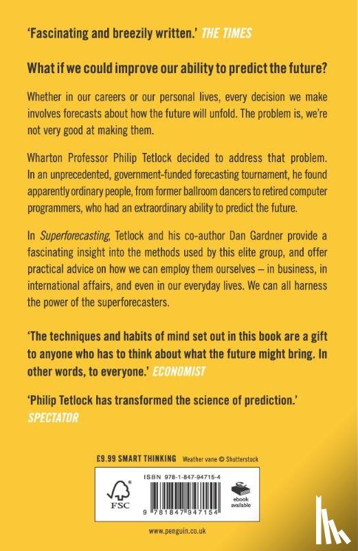 Tetlock, Philip, Gardner, Dan - Superforecasting