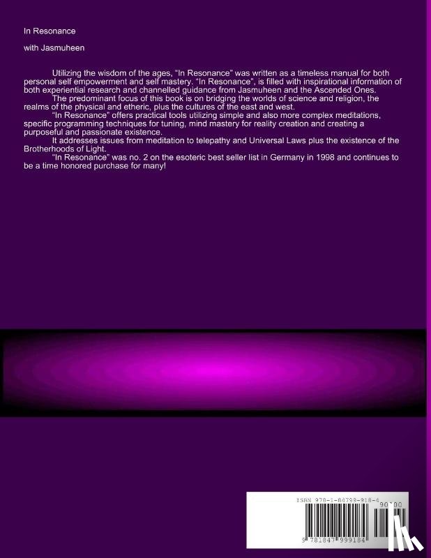 Jasmuheen - In Resonance