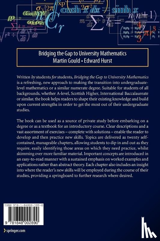 Hurst, Edward, Gould, Martin - Bridging the Gap to University Mathematics