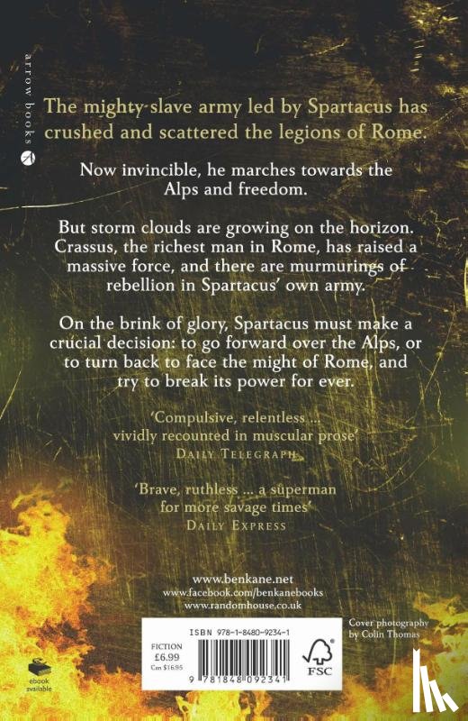 Kane, Ben - Spartacus: Rebellion
