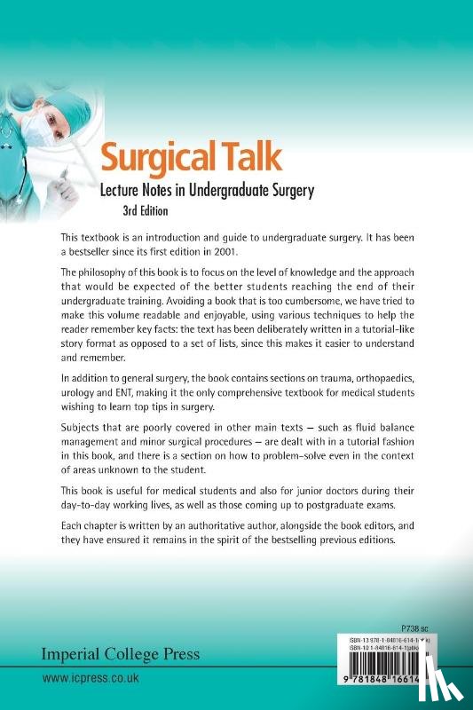 Goldberg Obe, Andrew J (The Wellington Hospital, Stansby, Gerard (Newcastle Univ & Freeman Hospital - Surgical Talk: Lecture Notes In Undergraduate Surgery (3rd Edition)