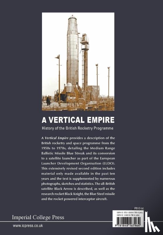 Hill, Charles N (Formerly Charterhouse - Vertical Empire, A: History Of The British Rocketry Programme