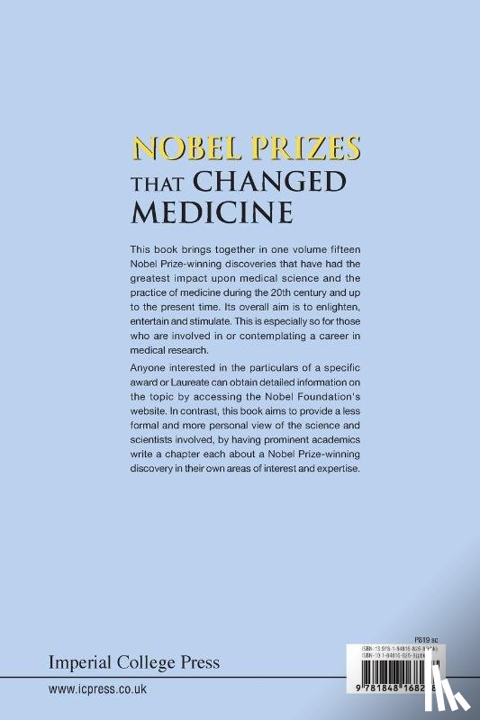 Gilbert Thompson - NOBEL PRIZES THAT CHANGED MEDICINE