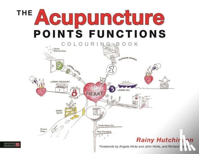 Hutchinson, Rainy - The Acupuncture Points Functions Colouring Book