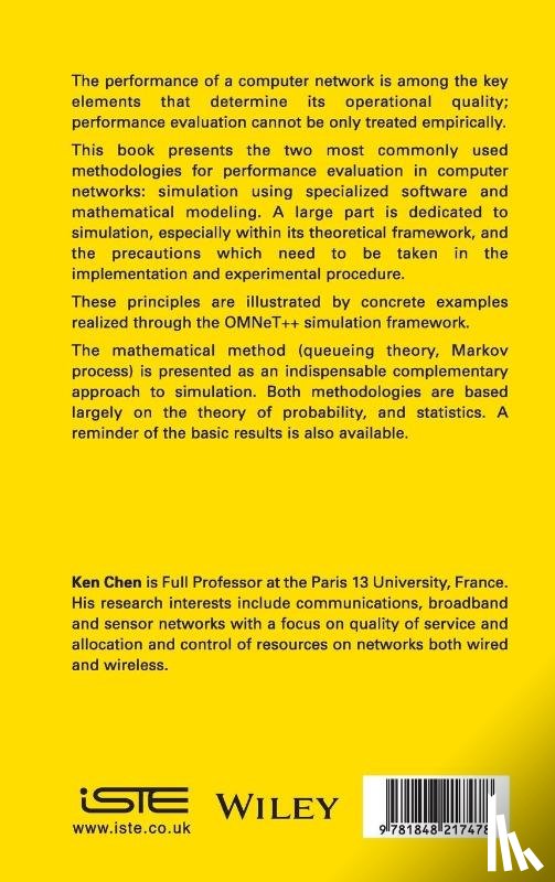 Chen, Ken - Performance Evaluation by Simulation and Analysis with Applications to Computer Networks