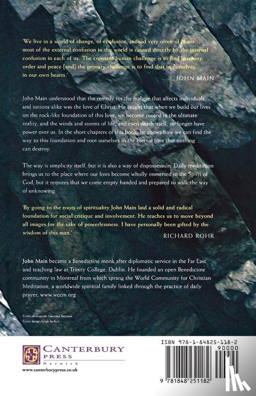 Main, John - The Way of Unknowing