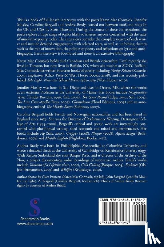 Thurston, Scott - Talking Poetics - Dialogues in Innovative Poetry