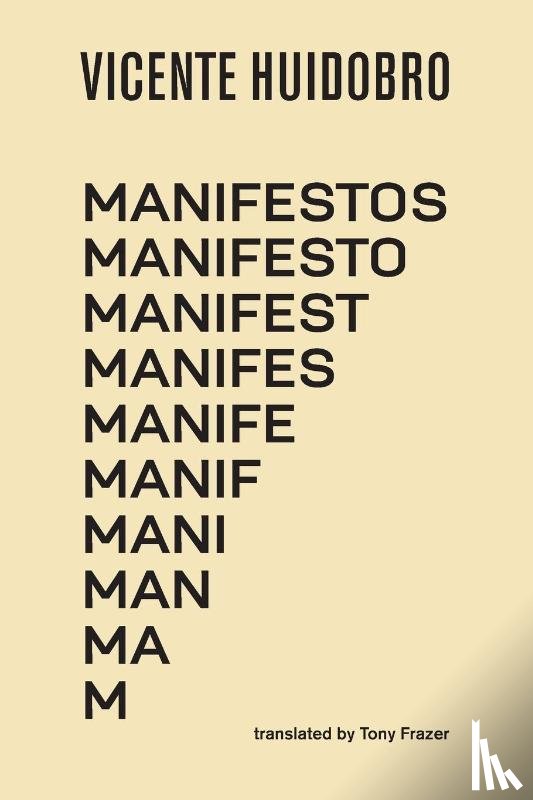 Huidobro, Vicente - Manifestos