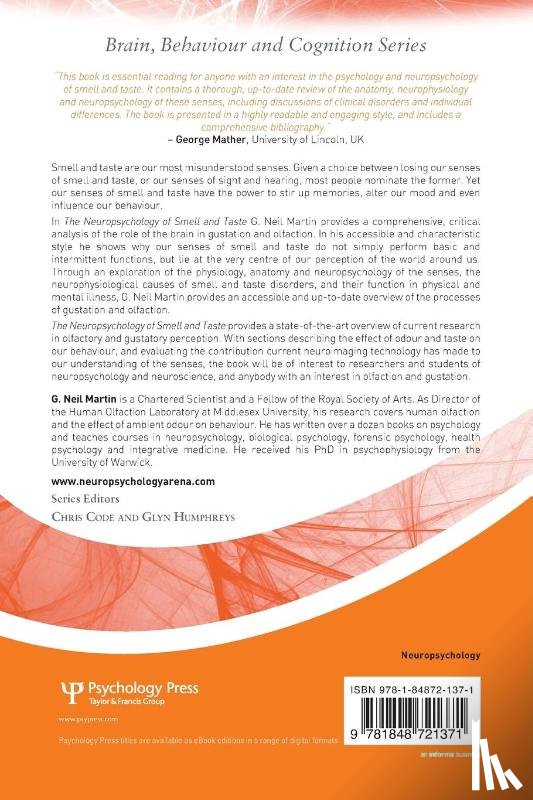 Martin, G. Neil - The Neuropsychology of Smell and Taste