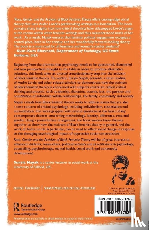 Nayak, Suryia - Race, Gender and the Activism of Black Feminist Theory