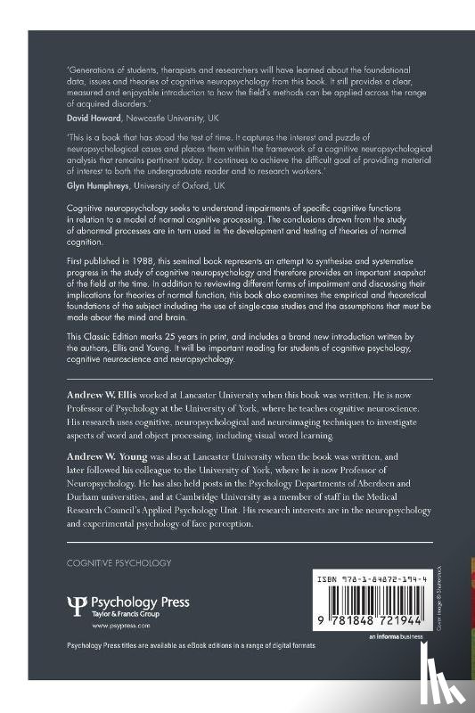 Ellis, Andrew W. (University of York, Young, Andrew W. (University of York - Human Cognitive Neuropsychology (Classic Edition)