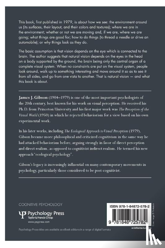 Gibson, James J. - The Ecological Approach to Visual Perception