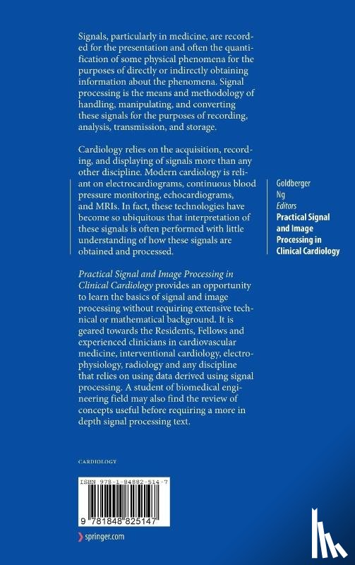 Jeffrey J Goldberger, Jason Ng - Practical Signal and Image Processing in Clinical Cardiology