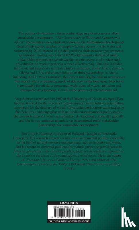 Gray, Tim, Stewart, Amy - The Governance of Water and Sanitation in Africa