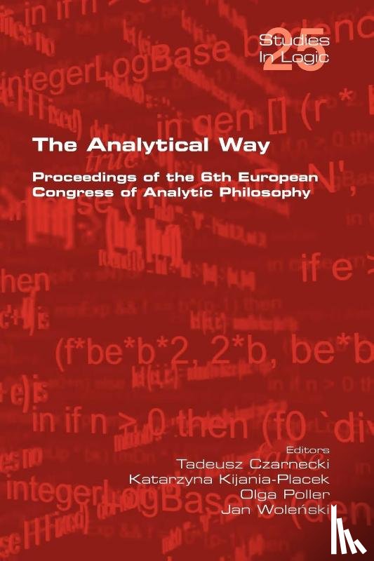  - The Analytical Way. Proceedings of the 6th European Congress of Analytic Philosophy