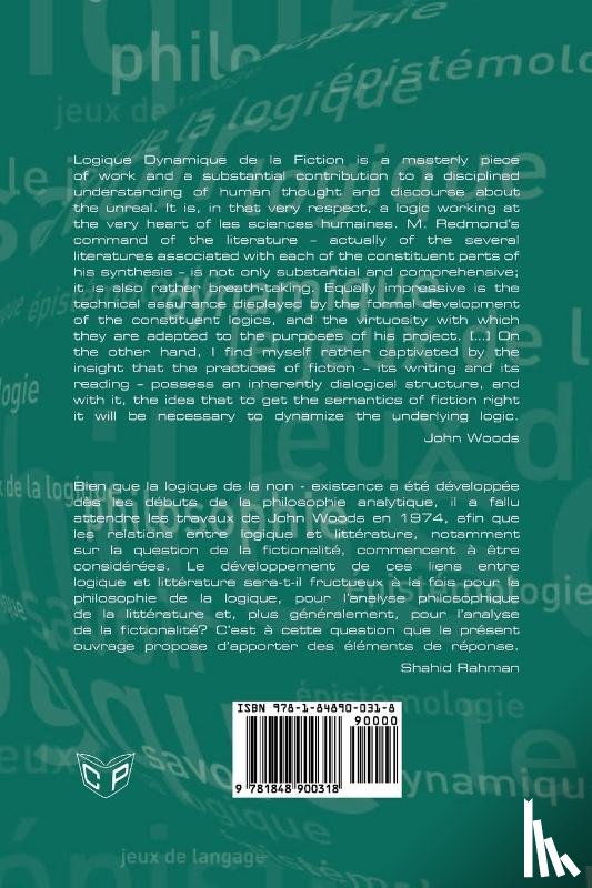 Redmond, Juan - Logique Dynamique De La Fiction. Pour Une Approche Dialogique