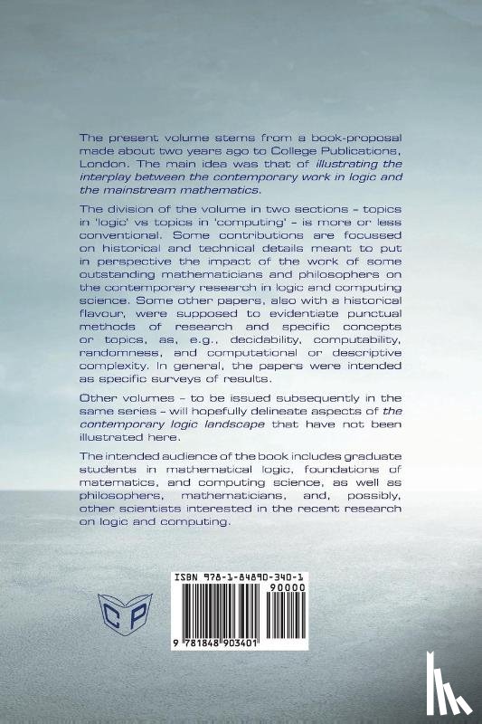  - Contemporary Logic and Computing