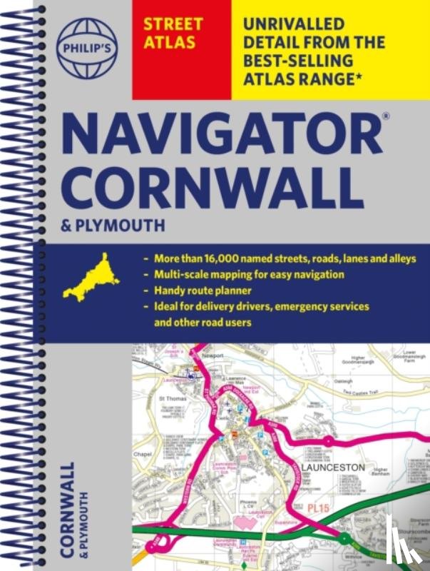 Philip's Maps - Philip's Navigator Street Atlas Cornwall & Plymouth
