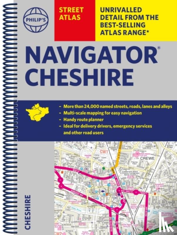 Philip's Maps - Philip's Navigator Street Atlas Cheshire
