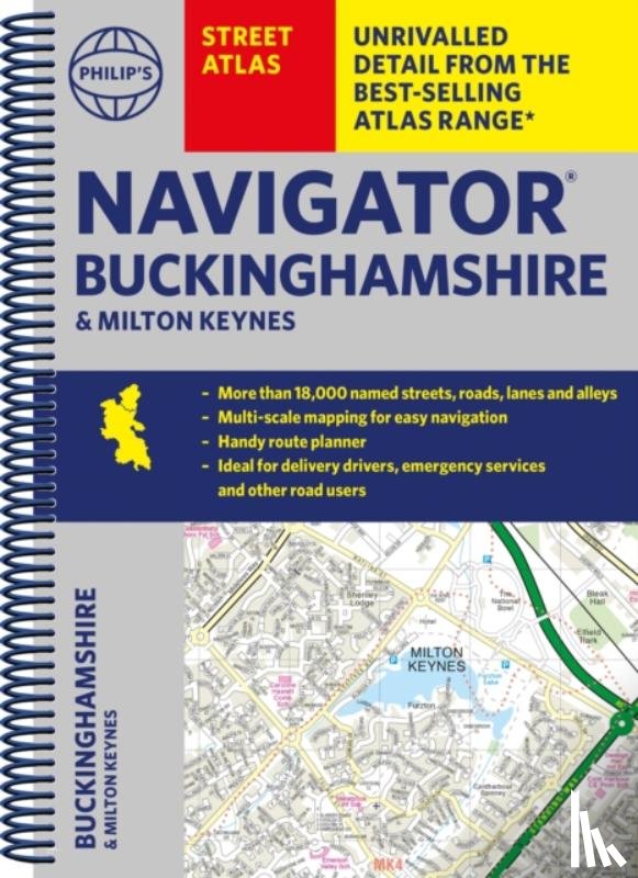 Philip's Maps - Philip's Navigator Street Atlas Buckinghamshire and Milton Keynes