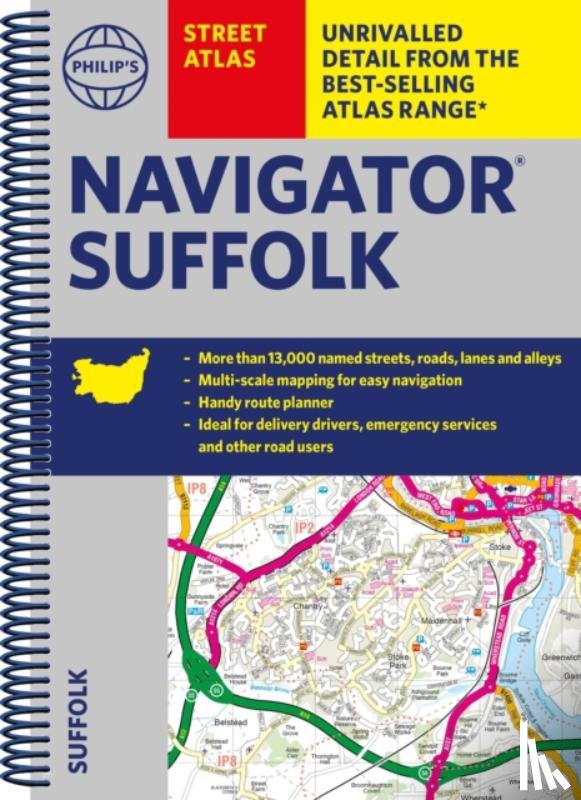 Philip's Maps - Philip's Navigator Street Atlas Suffolk