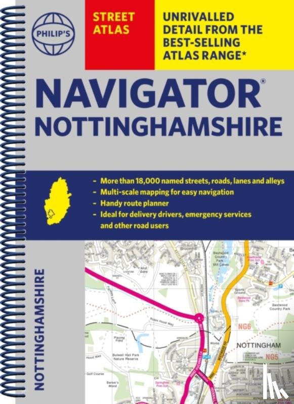 Philip's Maps - Philip's Navigator Street Atlas Nottinghamshire
