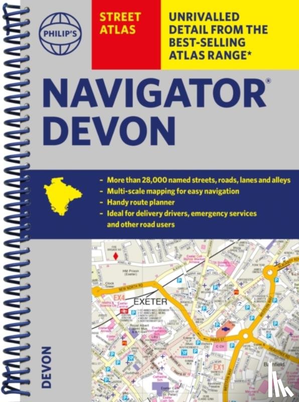 Philip's Maps - Philip's Navigator Street Atlas Devon