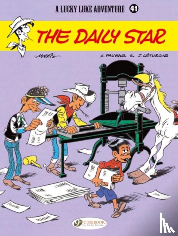 Leturgie, Jean & Fauche, Xavier - Lucky Luke 41 - The Daily Star