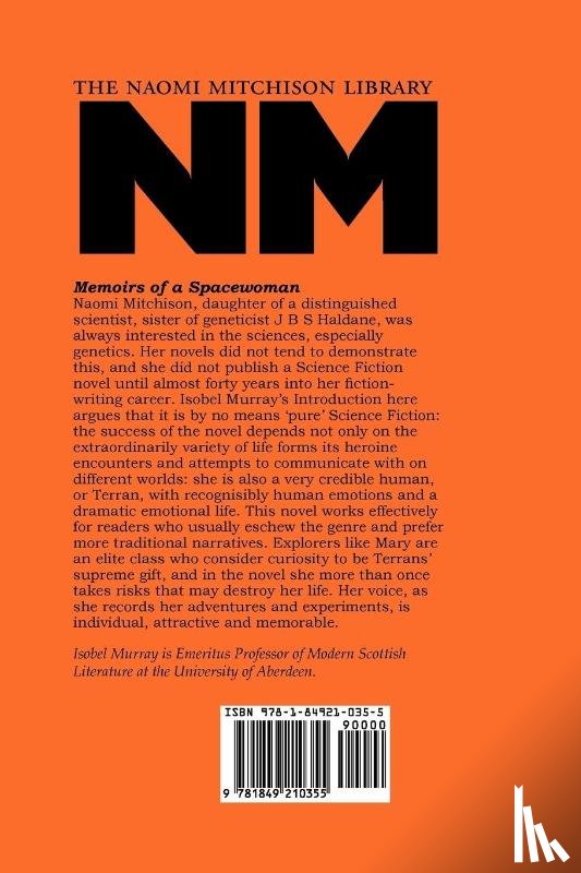Mitchison, Naomi - Memoirs of a Spacewoman