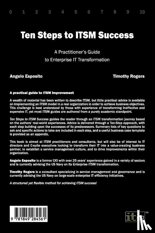 Esposito, Angelo, Rogers, Timothy - Ten Steps to ITSM Success