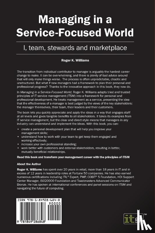 Williams, Roger K. - Managing in a Service-Focused World