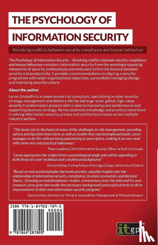 Zinatullin, Leron - The Psychology of Information Security