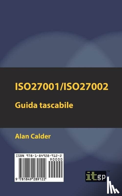 Calder, Alan - Iso27001/Iso27002
