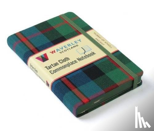 Waverley Scotland - Waverley (M): Murray of Atholl AncientTartan Cloth Pocket Commonplace Notebook