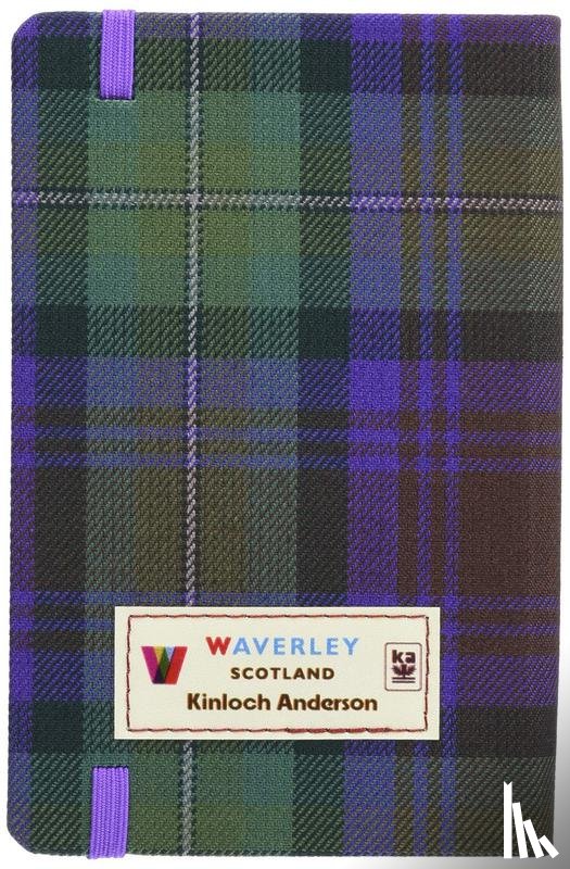 Waverley Scotland - Waverley (M): Isle of Skye Tartan Cloth Commonplace Notebook