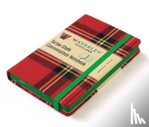 Waverly Scotland - Waverley (L): Royal Stewart Tartan Cloth Large Commonplace Notebook