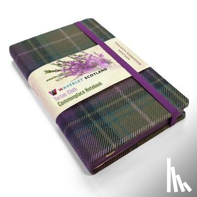  - Waverley S.T. (M): Heather Pocket Genuine Tartan Cloth Commonplace Notebook
