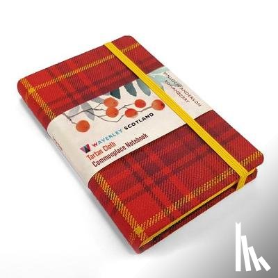  - Waverley S.T. (M): Rowanberry Pocket Genuine Tartan Cloth Commonplace Notebook