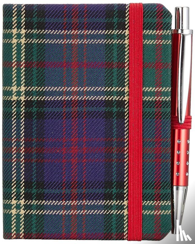  - Waverley S.T. (S): Hunting Mini with Pen Pocket Genuine Tartan Cloth Commonplace Notebook