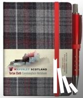  - Waverley S.T. (S): Castle Grey Mini with Pen Pocket Genuine Tartan Cloth Commonplace Notebook