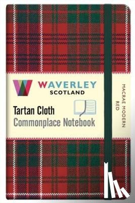  - Macrae modern red genuine tartan cloth (pocket)