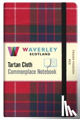  - Fraser modern red genuine tartan cloth (pocket)