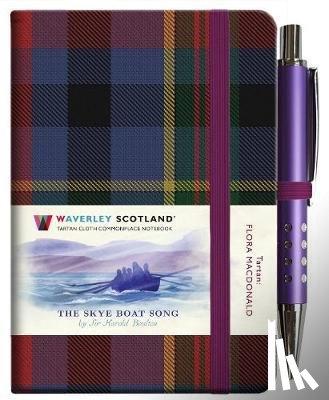 Scotland, Waverley - The Skye Boat Song Tartan Notebook (mini with pen)