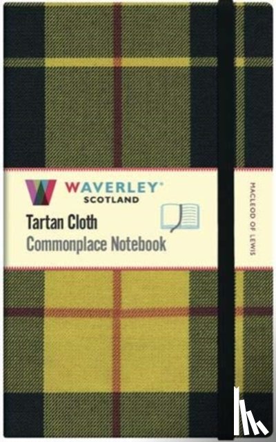  - Waverley Notebooks: Macleod of Lewis Tartan Cloth Commonplace Large Notebook