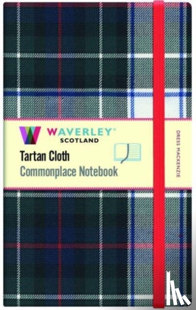 Scotland, Waverley - Dress Mackenzie Large Tartan Notebook: 21 x 13cm