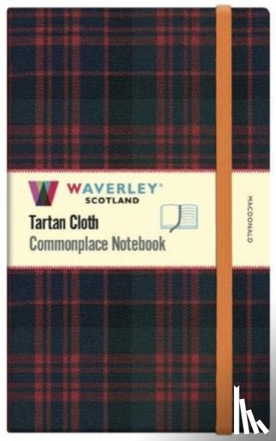  - Waverley Commonplace Notebooks: MacDonald Tartan Cloth Large Notebook (21 x 13cm)
